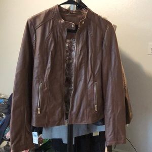 Guess brand leather jacket